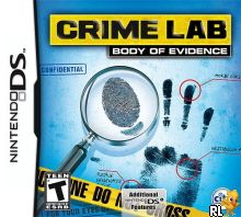 Crime Lab - Body of Evidence (DSi Enhanced) (U) Box Art