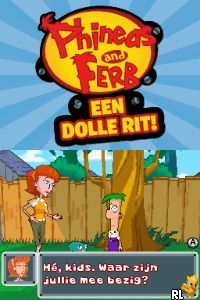 Phineas and Ferb - 2 Disney Games (DSi Enhanced) (E) Screen Shot