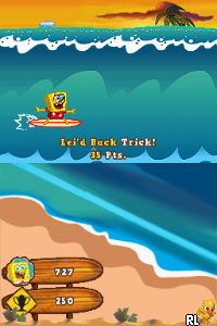 SpongeBob - Surf & Skate Roadtrip (E) Screen Shot
