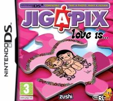 Jig A Pix - Love is.. (DSi Enhanced) (QueLLBRUNN) (E) Box Art